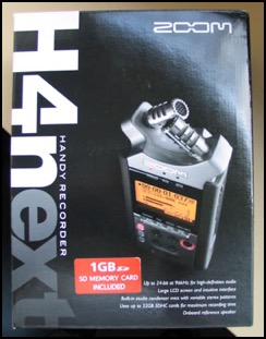 Verpackung Zoom h4n